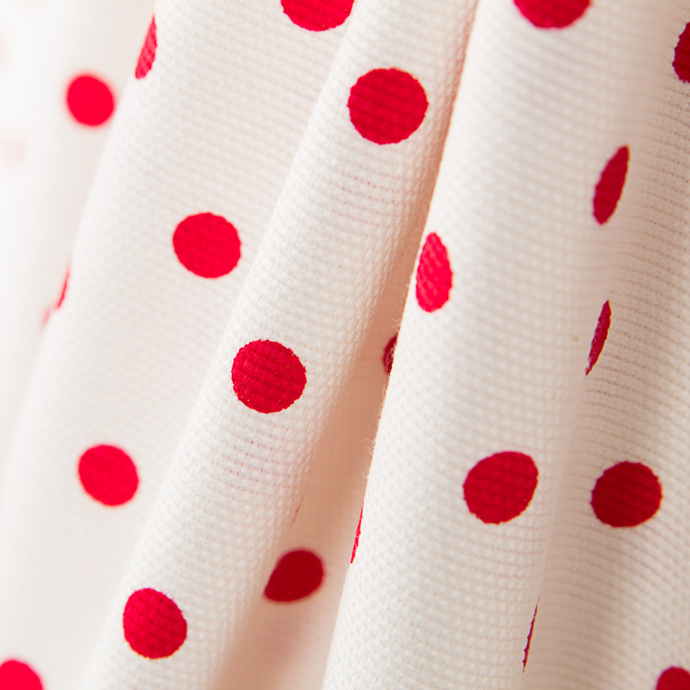 Toile Pois Rouges - Ribes y Casals