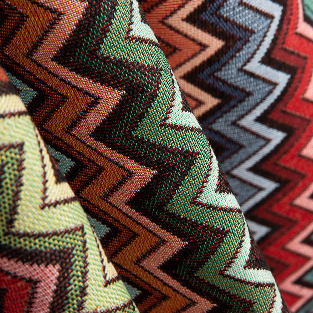 Gobelin Tapisserie Zig Zag Foncé - Ribes y Casals