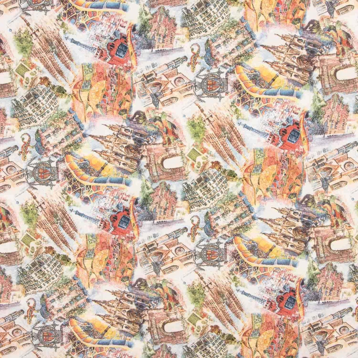 Toile Monuments de Barcelone - Ribes y Casals