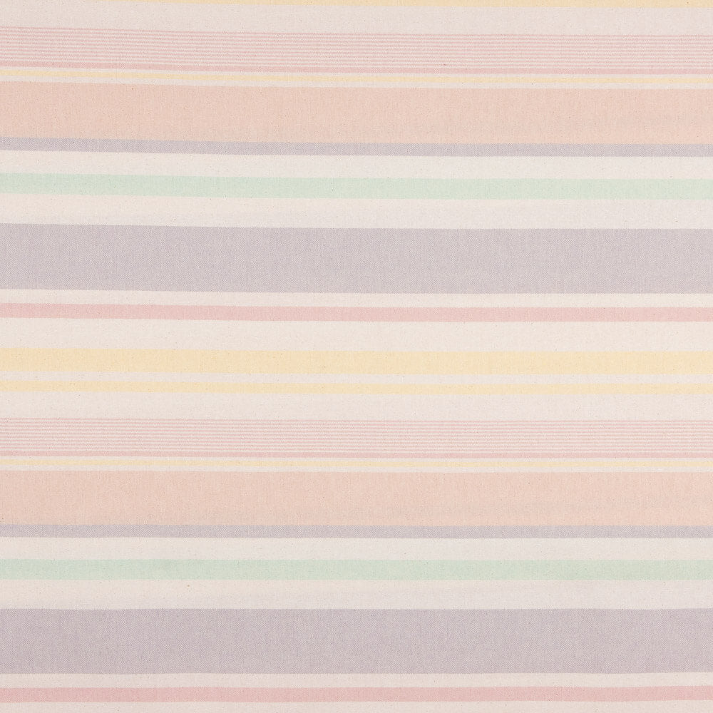 Toile multirayures pastel - Ribes y Casals