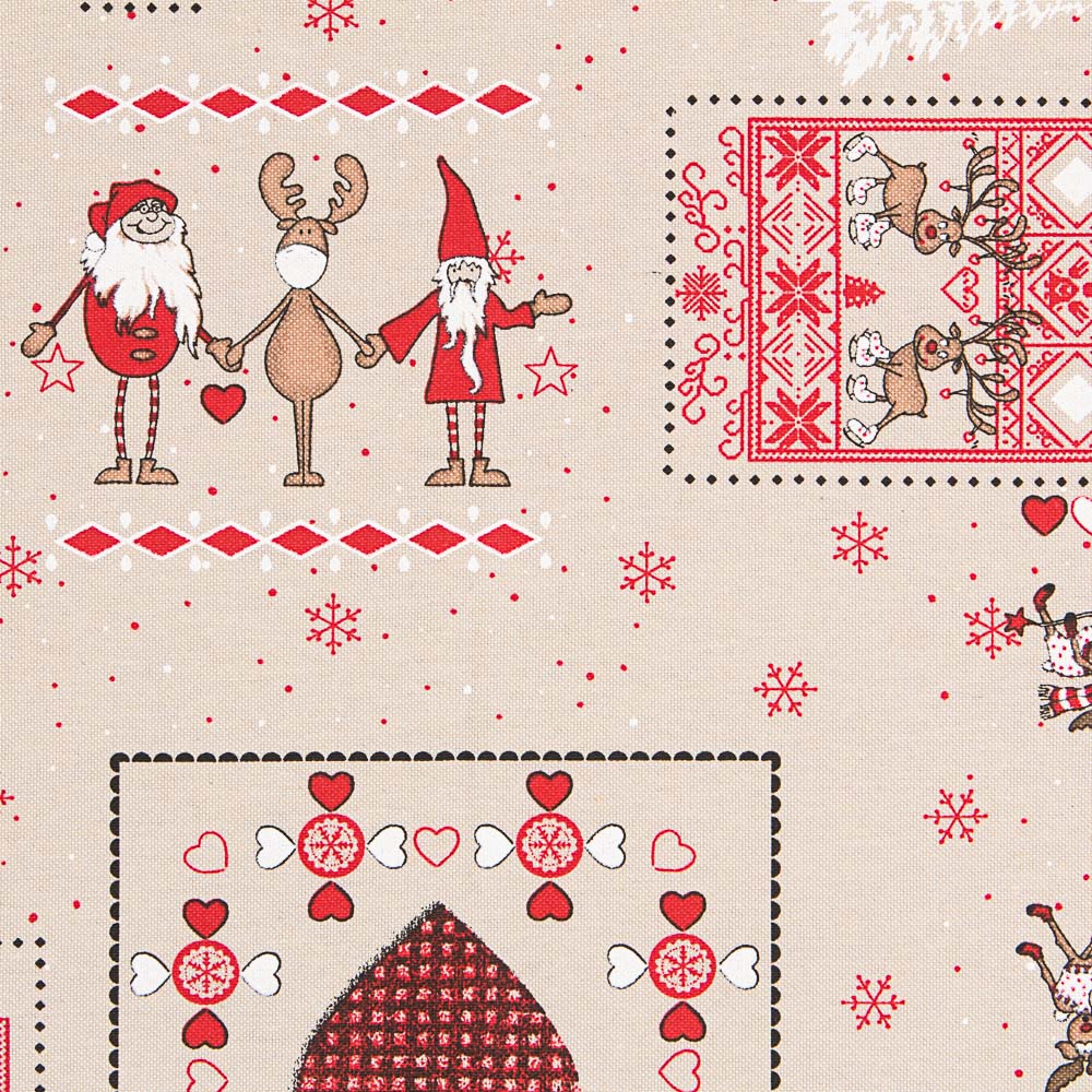 Toile Noël Déco Santa - Ribes y Casals
