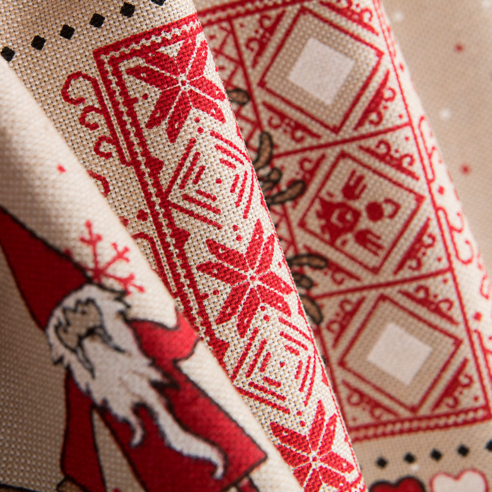 Toile Noël Déco Santa - Ribes y Casals