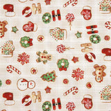 Toile Bonbons de Noël - Ribes y Casals