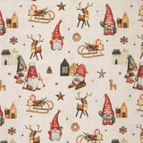 Toile de Noël Gnomes - Ribes y Casals