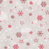 Toile Noël Étoiles Rouge - Ribes y Casals