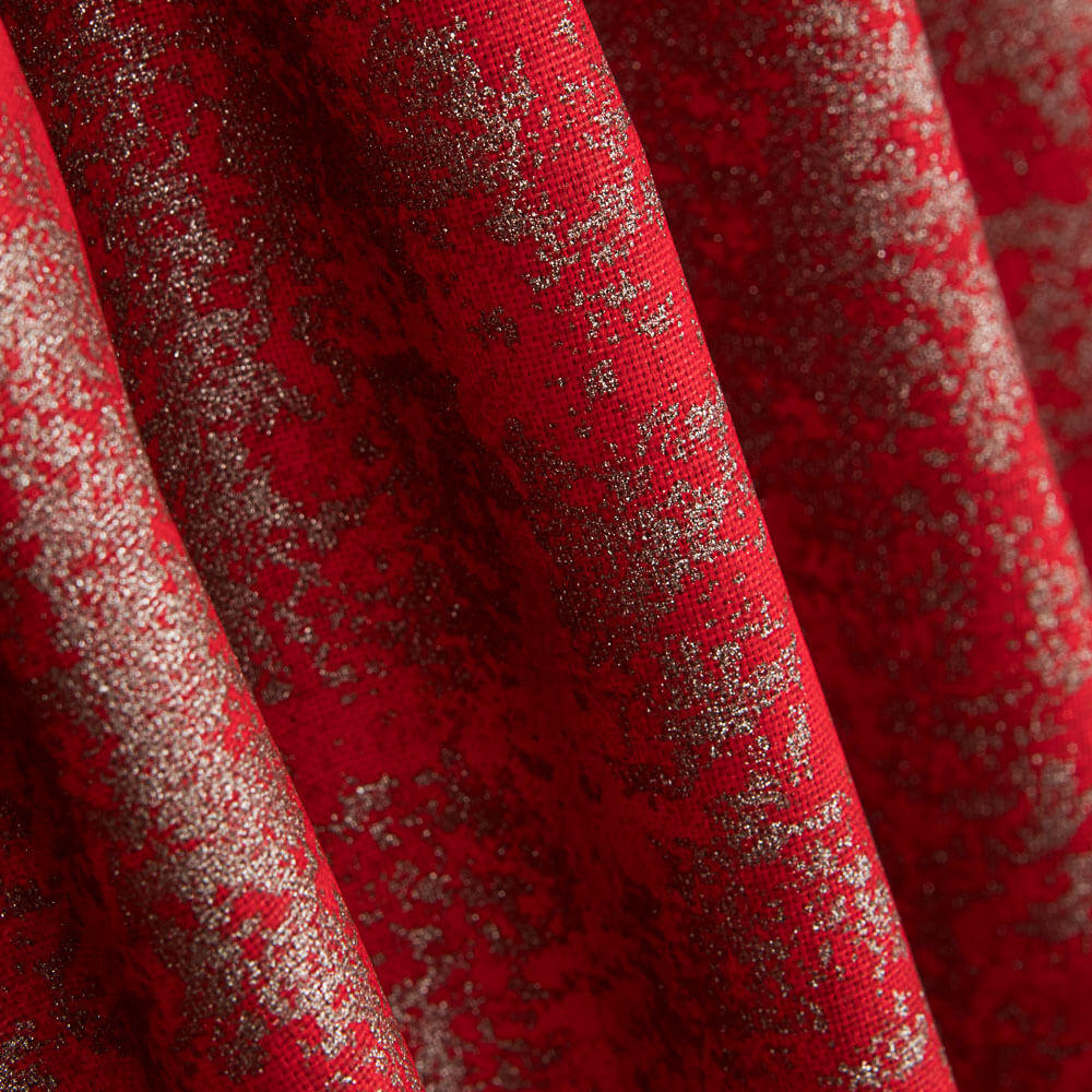 Toile Noël Marbré Rouge - Ribes y Casals