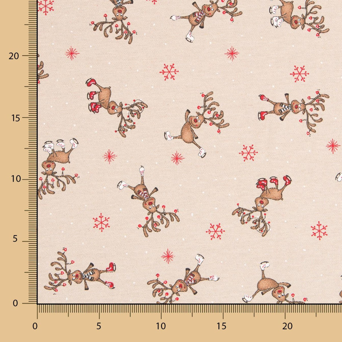 Toile Noël Mini Rennes - Ribes y Casals