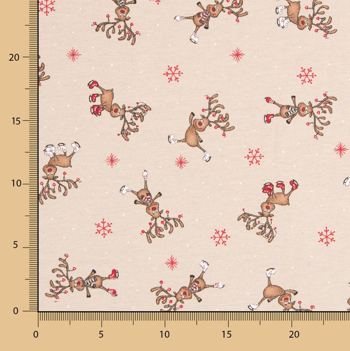 Toile Noël Mini Rennes - Ribes y Casals