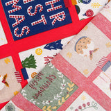 Toile Noël Rouge Cartes Postales - Ribes y Casals