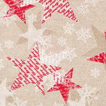 Toile Noël Rustique Étoiles - Ribes y Casals