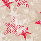 Toile Noël Rustique Étoiles - Ribes y Casals