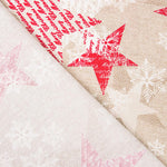 Toile Noël Rustique Étoiles - Ribes y Casals