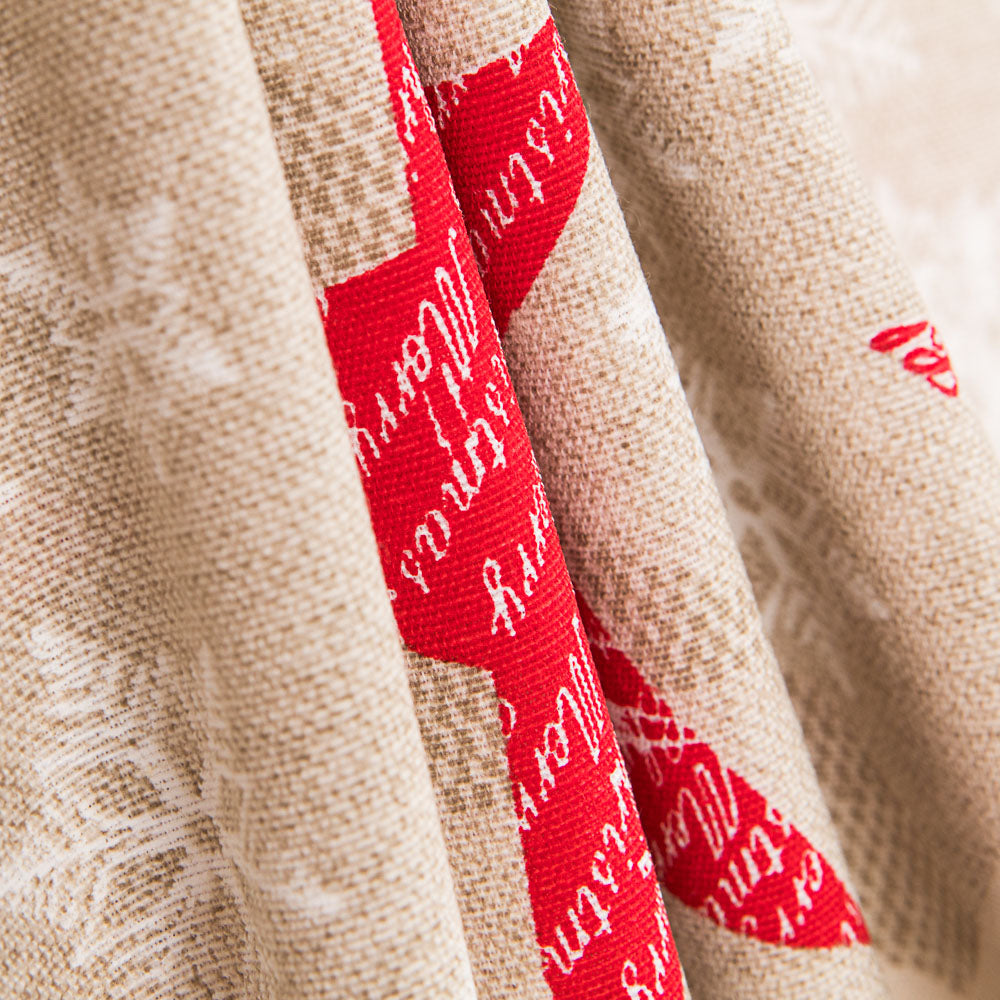 Toile Noël Rustique Étoiles - Ribes y Casals