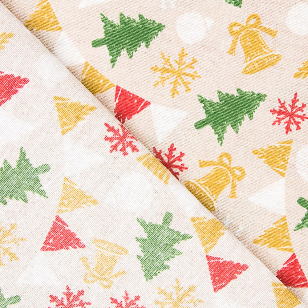 Toile Noël Mix Arbres - Ribes y Casals