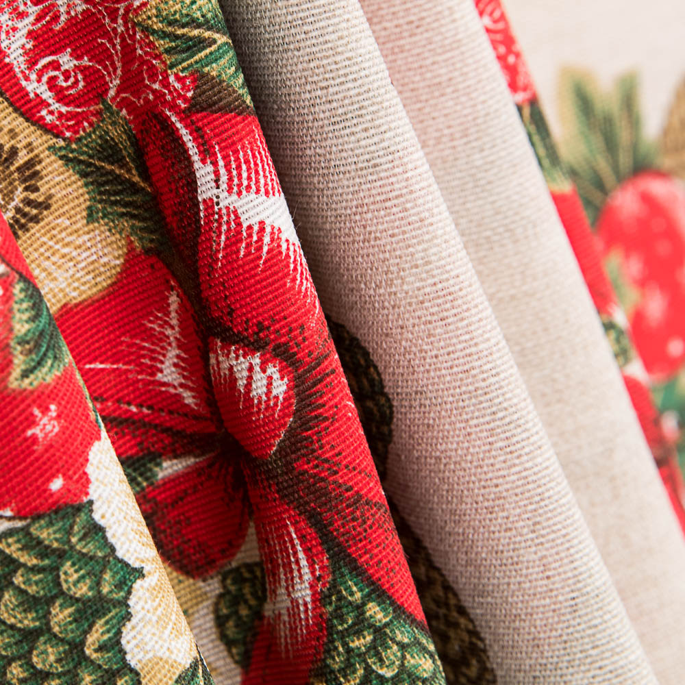 Toile Noël Ananas - Ribes y Casals