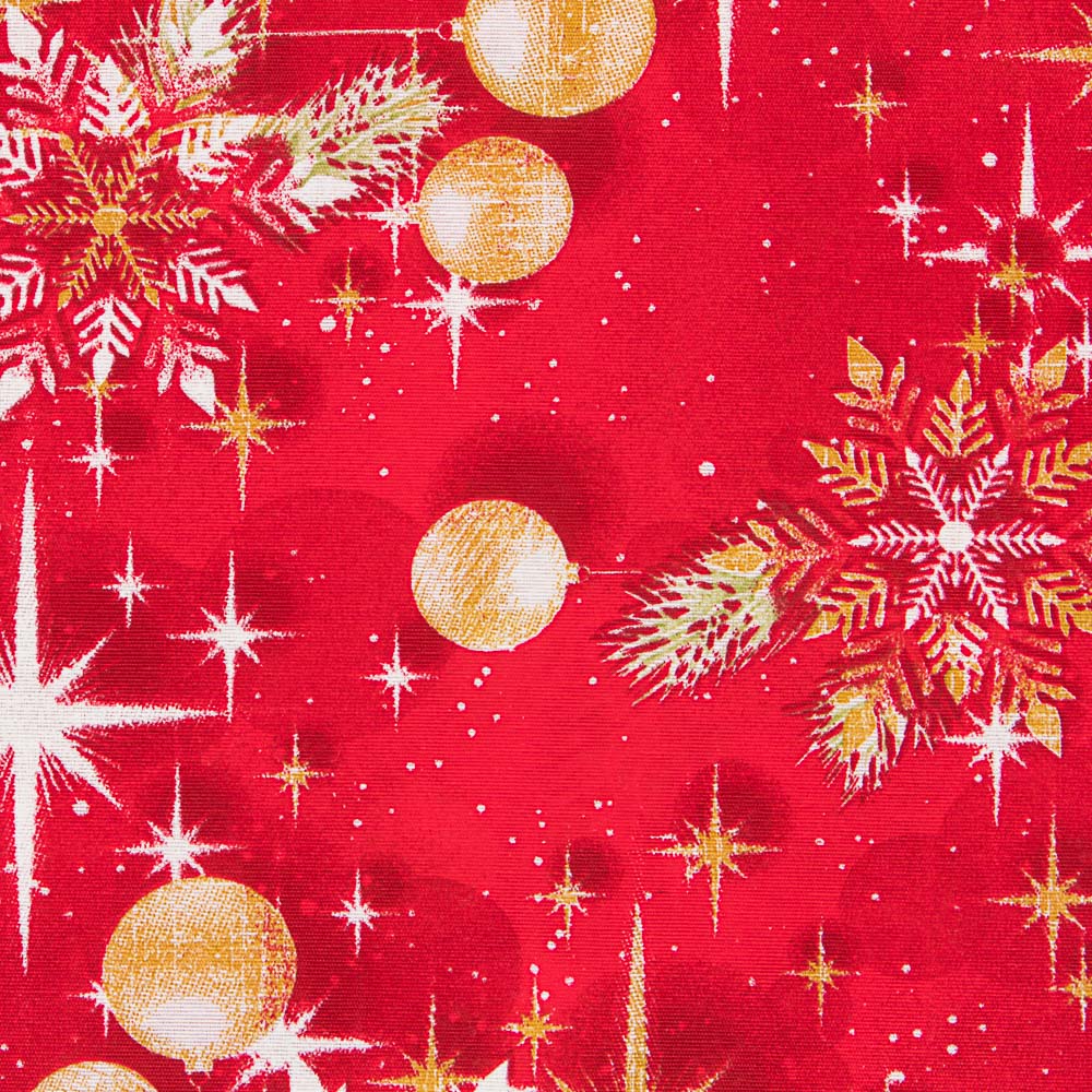 Toile Noël Rouge Étoiles - Ribes y Casals