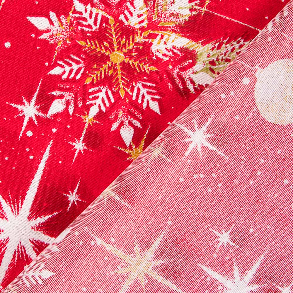 Toile Noël Rouge Étoiles - Ribes y Casals