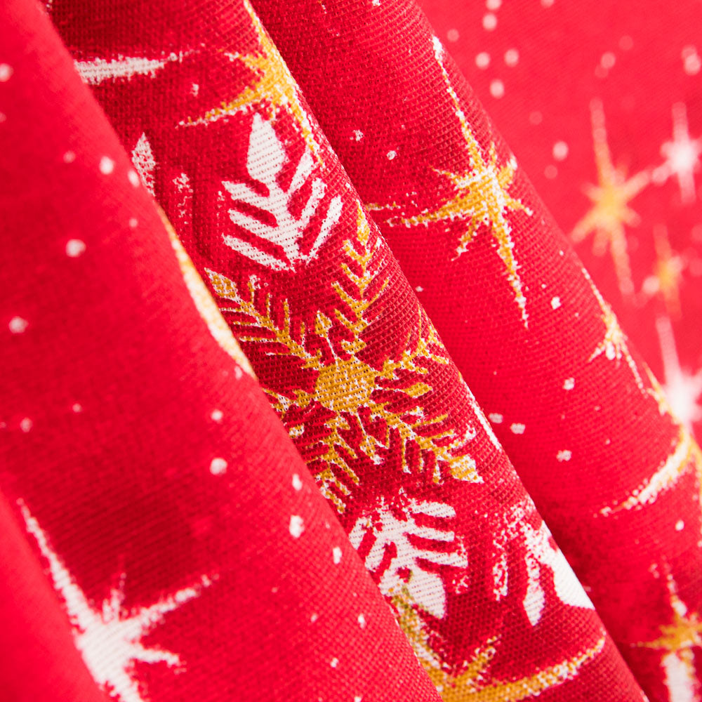 Toile Noël Rouge Étoiles - Ribes y Casals