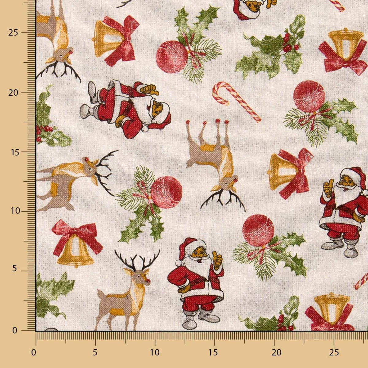 Toile Lurex Père Noël - Ribes y Casals