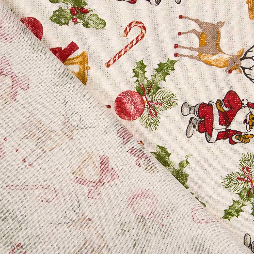 Toile Lurex Père Noël - Ribes y Casals