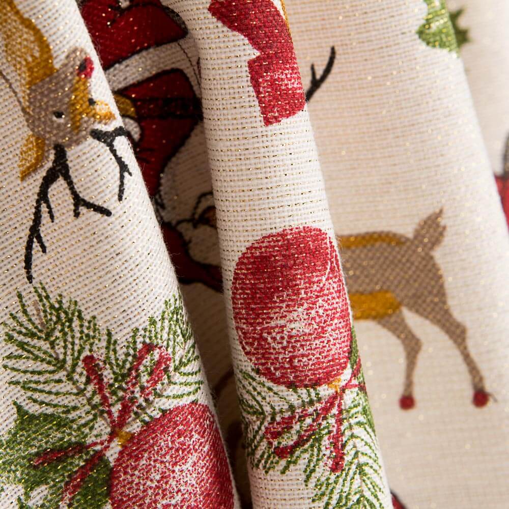 Toile Lurex Père Noël - Ribes y Casals
