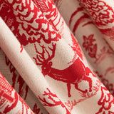 Toile Noël Vintage Rouge - Ribes y Casals