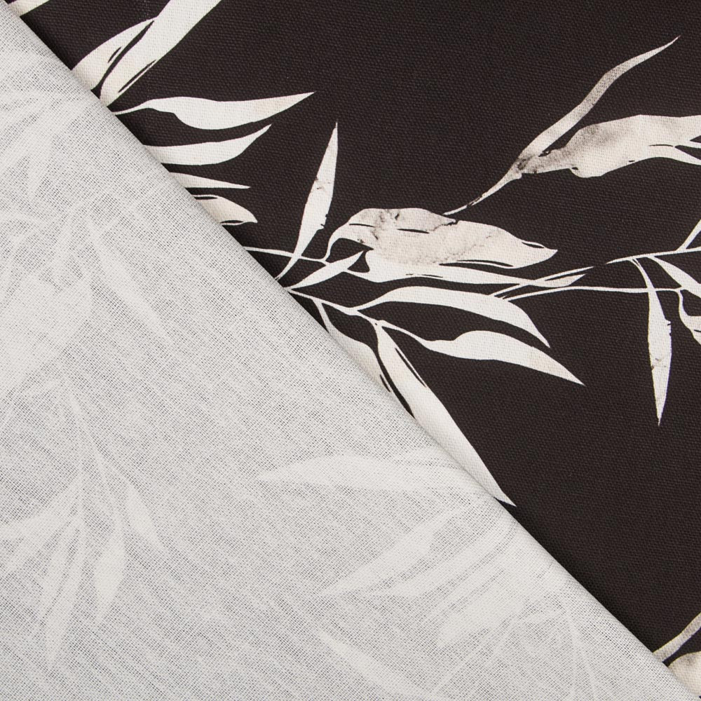 Toile Plantes Fond Noir - Ribes y Casals