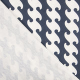 Toile Vagues Bleu Marine - Ribes y Casals