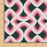 Toile Ondes Fuchsia - Ribes y Casals