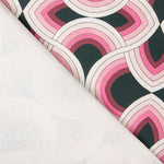 Toile Ondes Fuchsia - Ribes y Casals