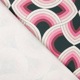 Toile Ondes Fuchsia - Ribes y Casals