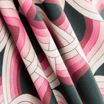 Toile Ondes Fuchsia - Ribes y Casals