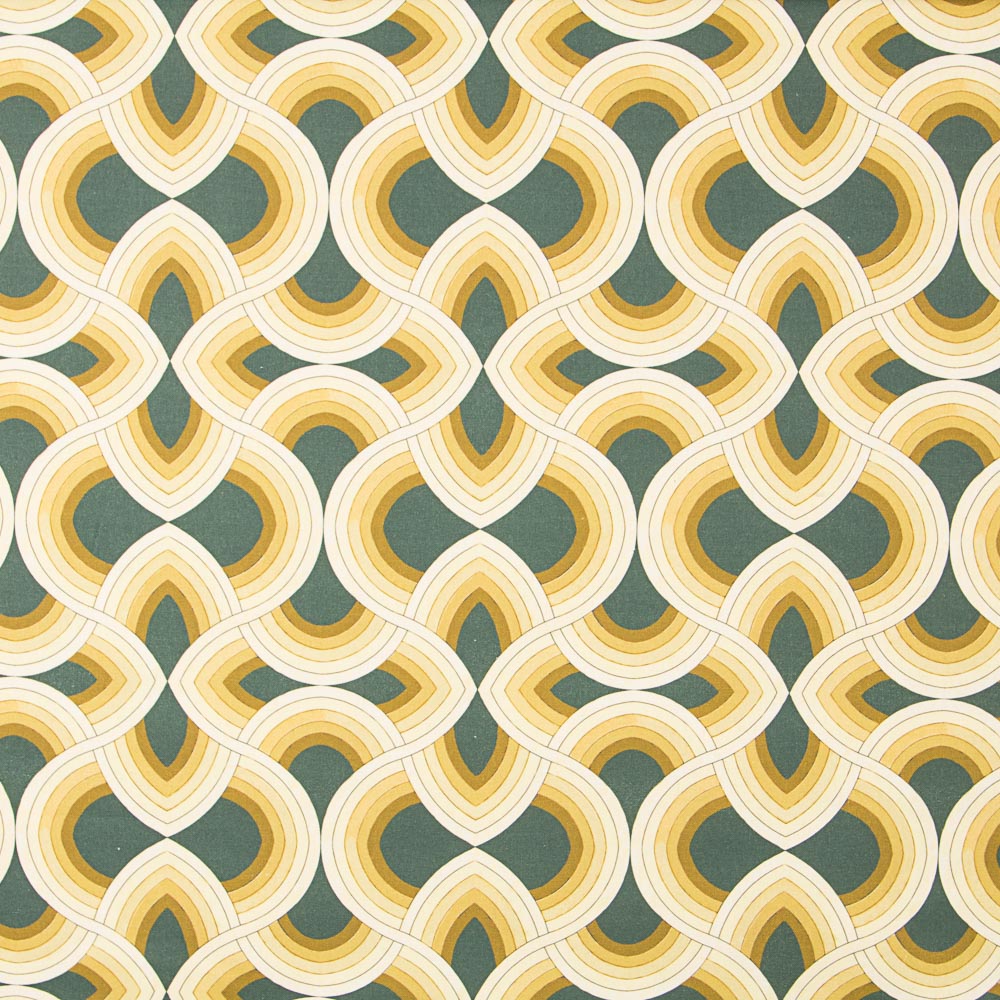 Toile Ocre Ondes - Ribes y Casals