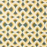 Toile Ocre Ondes - Ribes y Casals