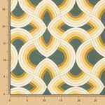 Toile Ocre Ondes - Ribes y Casals