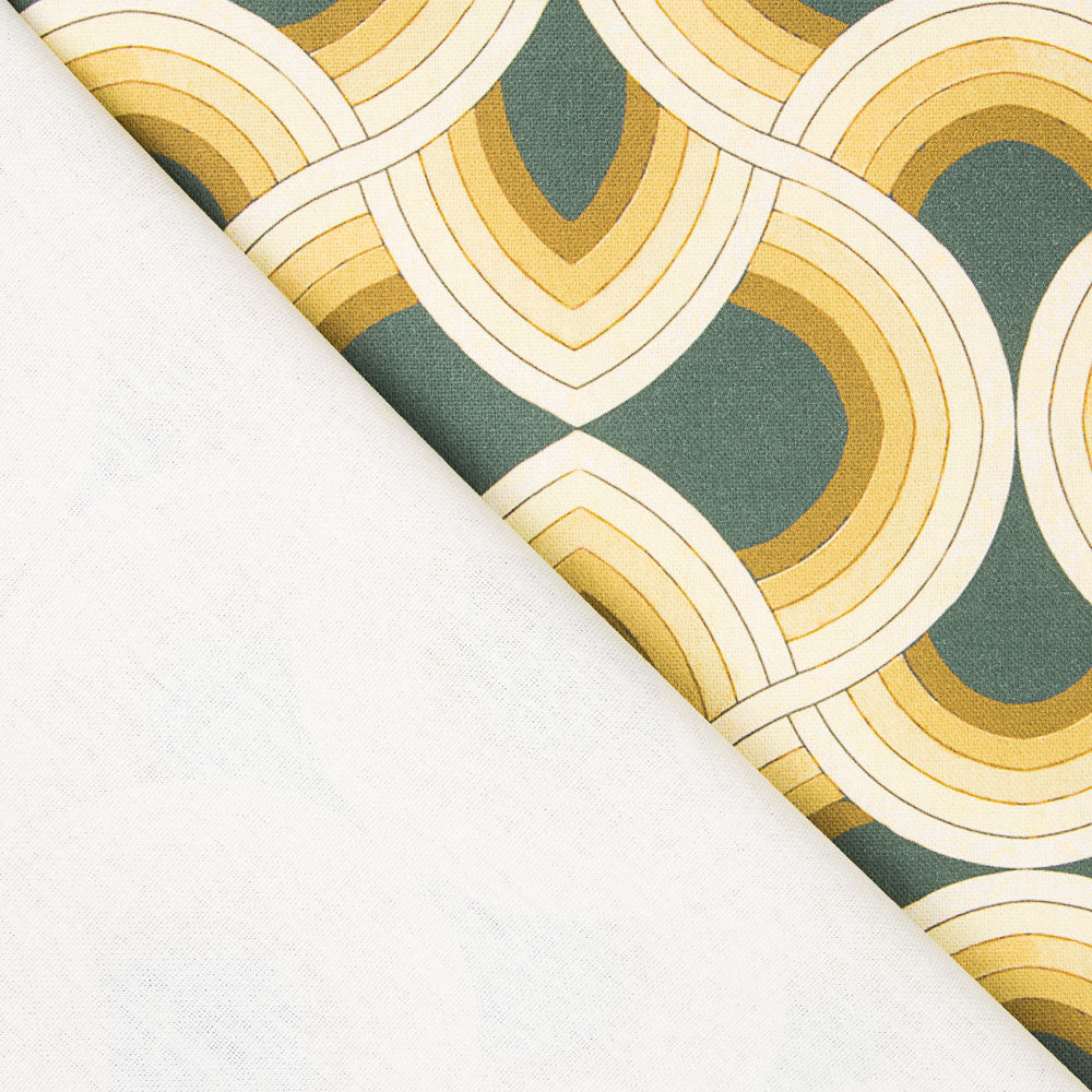 Toile Ocre Ondes - Ribes y Casals