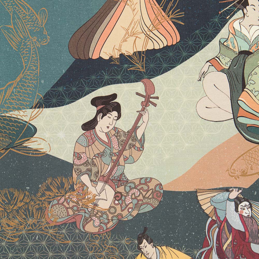 Toile Yakuza Noir - Ribes y Casals