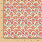 Toile de coton Plume de fraise - Ribes y Casals