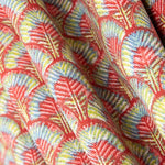 Toile de coton Plume de fraise - Ribes y Casals