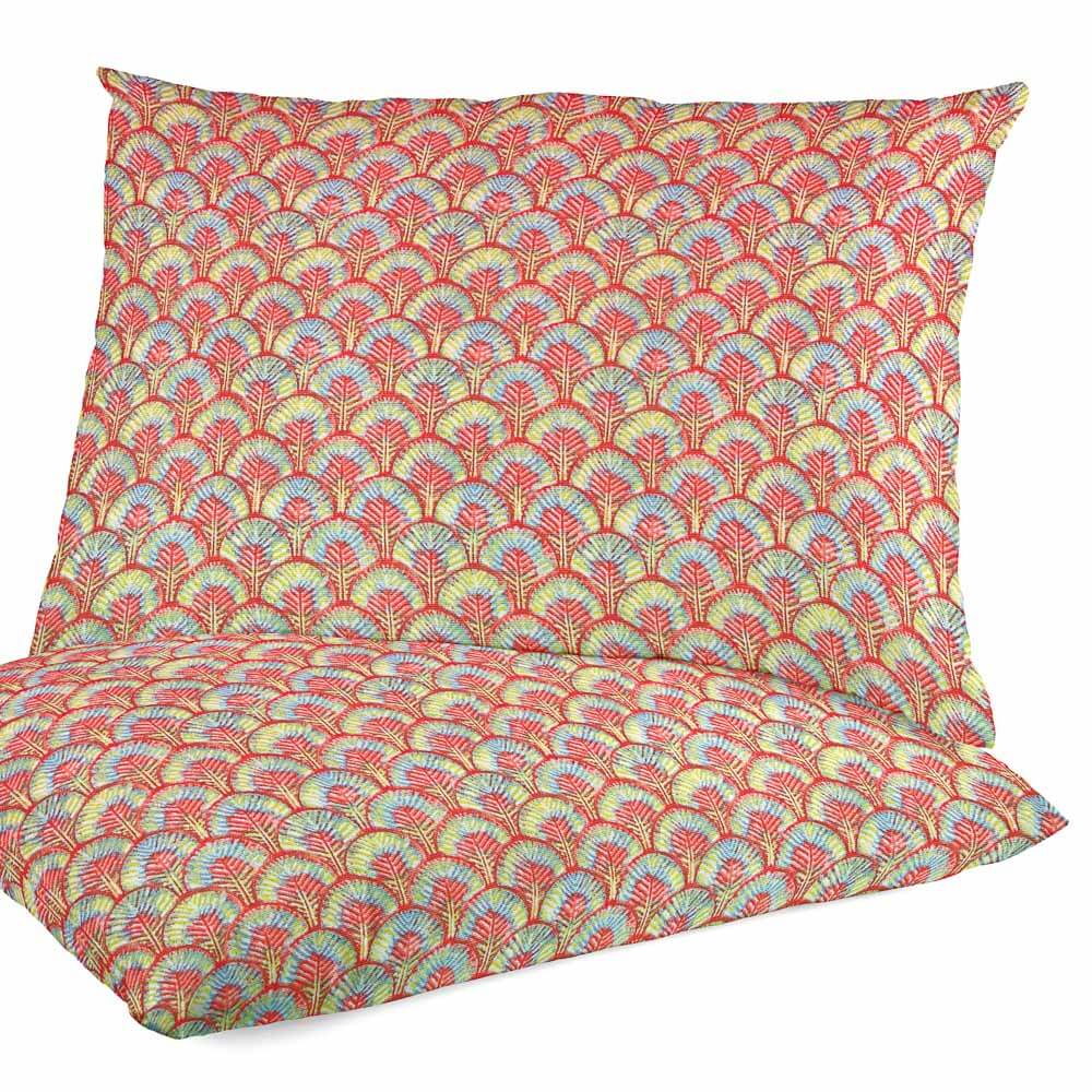 Toile de coton Plume de fraise - Ribes y Casals