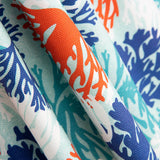 Toile Panama Coraux Vert D&#39;eau - Ribes y Casals