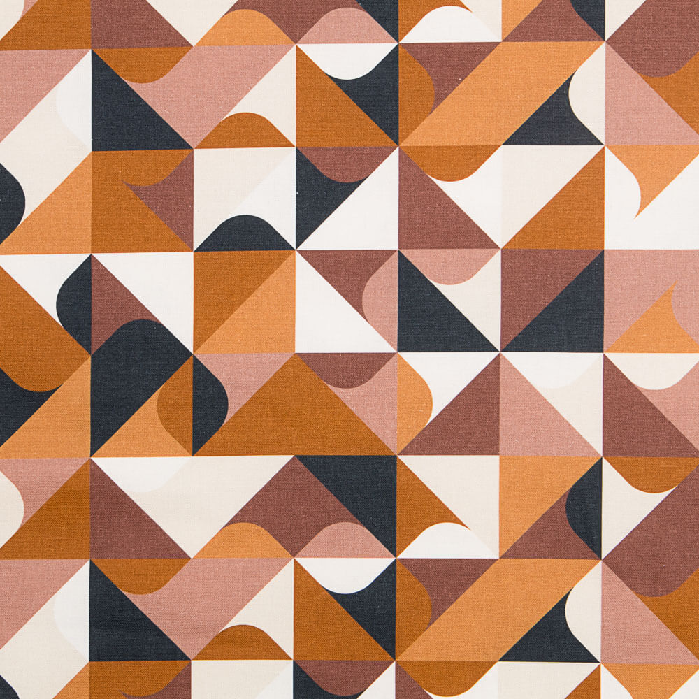 Retal Loneta Panamá Geo Maquillaje 135x280 cm - Ribes y Casals