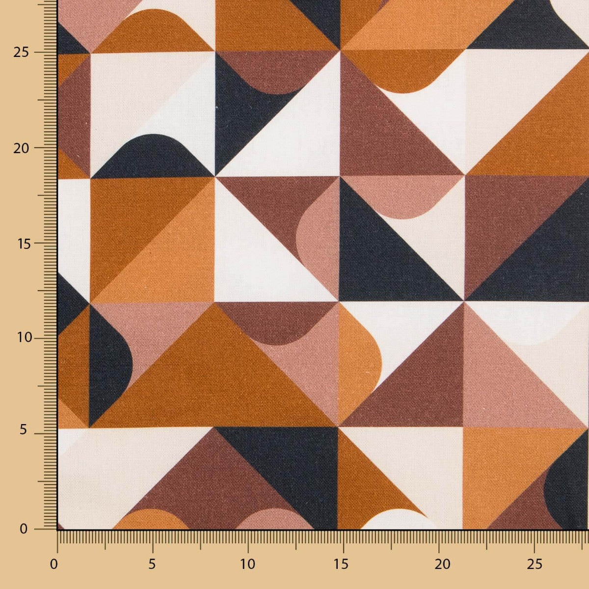 Retal Loneta Panamá Geo Maquillaje 135x280 cm - Ribes y Casals