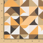 Toile Panama Geo Ochre - Ribes y Casals