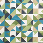 Toile Panama Geo Vert - Ribes y Casals