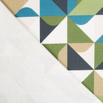 Toile Panama Geo Vert - Ribes y Casals