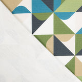 Toile Panama Geo Vert - Ribes y Casals