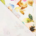 Toile Panama Explosion Fleur Fuchsia - Ribes y Casals