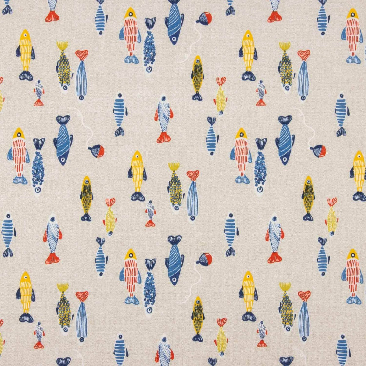 Toile imprimée poissons tropicaux - Ribes y Casals