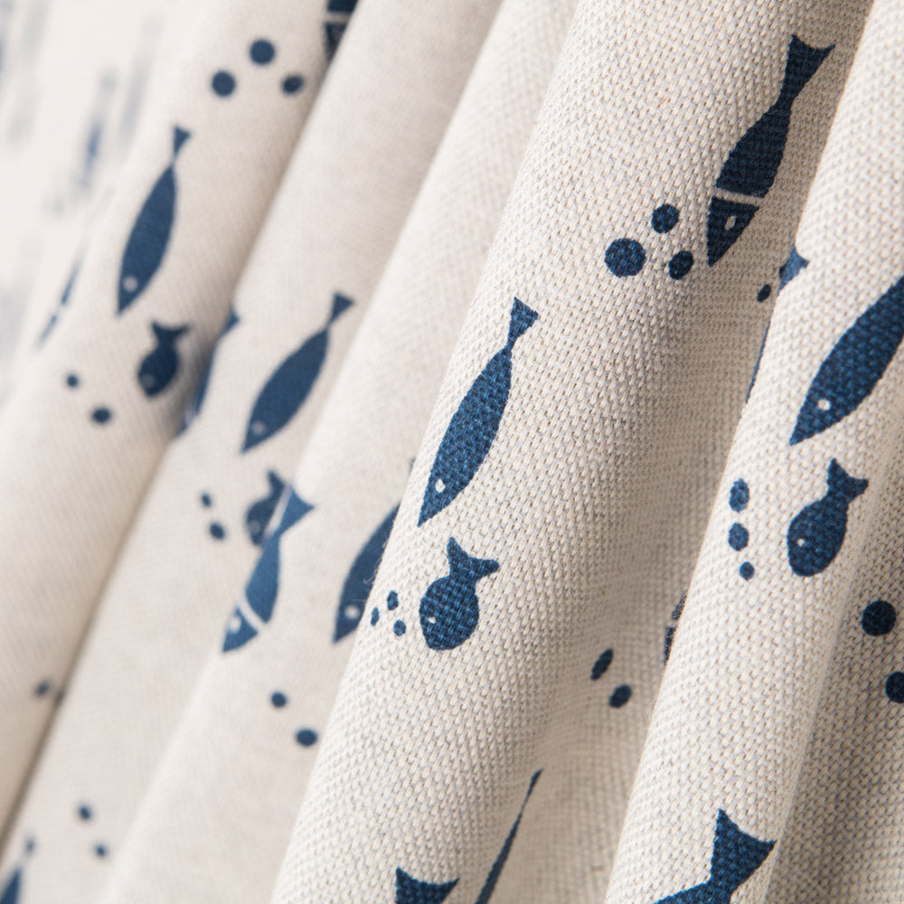Toile Poissons Naturel - Ribes y Casals